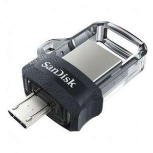 SanDisk USB MEMORIJA 67655 Dual Drive USB Ultra 64GB m3.0 Grey&Silver