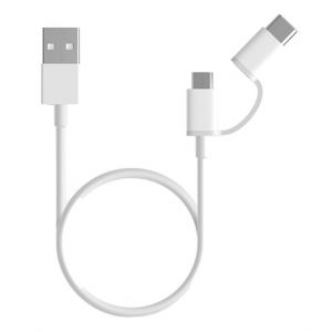 Xiaomi USB KABL Mi 2-in-1 USB Cable Micro USB to Type C (30cm)