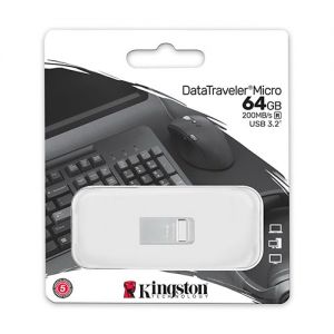  Kingston USB MEMORIJA DataTraveler Micro DTMC3G2/64GB    