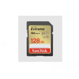 SanDisk MEMORIJSKA KARTICA SDXC 128GB extreme, 180Mb/s UHS-I Class 10 U3 V30 67781