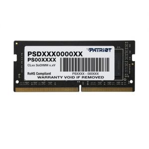Patriot RAM MEMORIJA SODIMM DDR4 4GB 2666MHz Single Channel PSD44G266641S