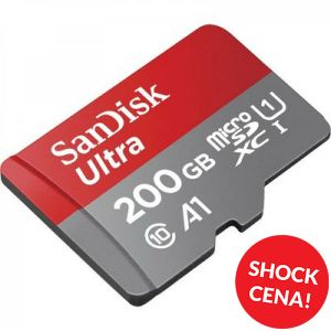 SanDisk MEMORIJSKA KARTICA MICRO SDHC ULTRA 200GB + ADAPTER 67729