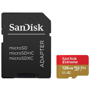 SanDisk MEMORIJSKA KARTICA SDXC 128GB Micro Extreme 160MB/s +SD Adap.