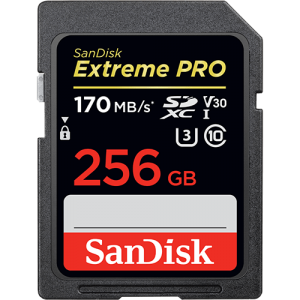 SanDisk MEMORIJSKA KARTICA SDXC 256GB Extreme Pro - 170MB/s V30 UHS-I U3