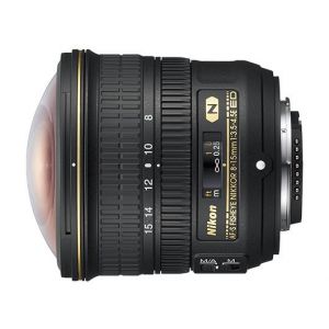 Nikon OBJEKTIV 8-15mm f/3.5-4.5E ED AF-S Fisheye