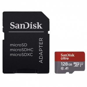 SanDisk MEMORIJSKA KARTICA SDHC 128GB micro 100MB/s 40MB/s Class10 U3/V30+SD adap.