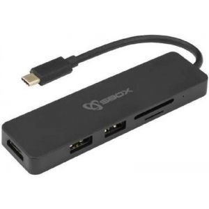  S-BOX USB HUB Tip-C 5 u 1 Adapter TCA 51    