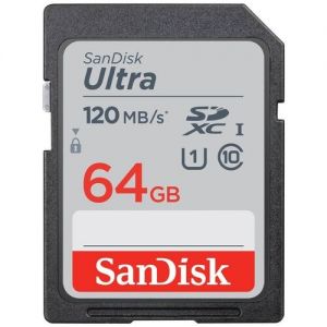 SanDisk MEMORIJSKA KARTICA SDHC 64GB Ultra 120MB/s Class 10 UHS-I 67736