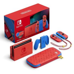Nintendo KONZOLA Switch (Blue-Red) + Super Mario Odyssey