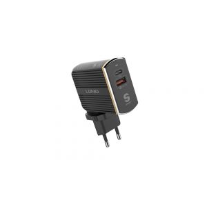 LDNIO KUĆNI PUNJAČ PD (USB-C) Fast charger + QC3.0 Fast charger (micro cable)