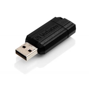 Verbatim USB MEMORIJA PinStripe USB 64GB Black