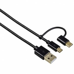 HAMA Micro usb kabl sa USB-C adapterom 54512