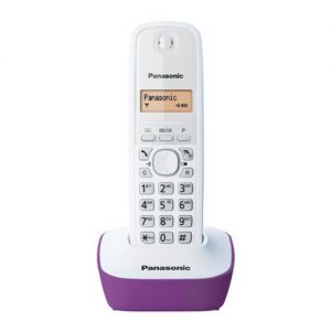 Panasonic BEŽIČNI TELEFON KX-TG1611FXF belo-ljubičasti