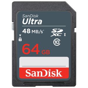  SanDisk MEMORIJSKA KARTICA SDHC 64GB Ultra 48MB/s Class 10 UHS-I    