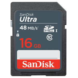 SanDisk MEMORIJSKA KARTICA SDHC 16GB Ultra 48MB/s Class 10 UHS-I