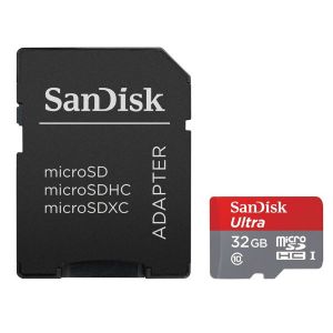 SanDisk MEMORIJSKA KARTICA SDHC 32GB Ultra Micro 80MB/s Class 10 sa Adapterom