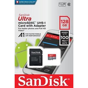 SanDisk MEMORIJSKA KARTICA SDXC 128GB Ultra Micro 100MB/s class 10 sa Adapterom