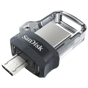 SanDisk USB MEMORIJA Ultra Dual Drive M3.0 32GB Grey&Silver