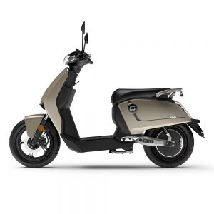 Super Soco CUX Electric Motorcycle Gold